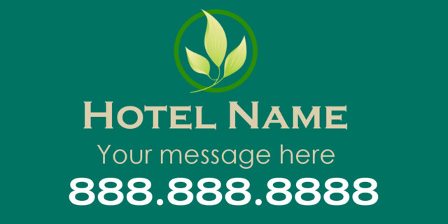 Simple Hotel Magnets