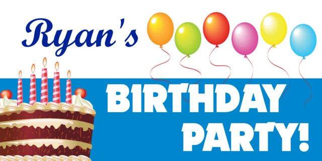 Cake & Balloons