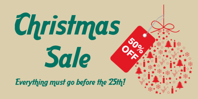 Christmas Sale