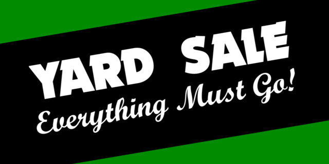 Yard Sale