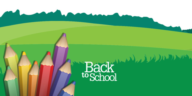 School Field & Pencils