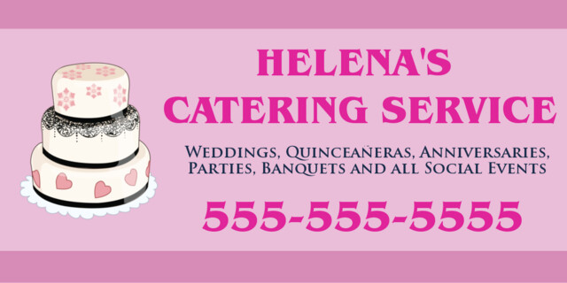 Catering Service Magnets