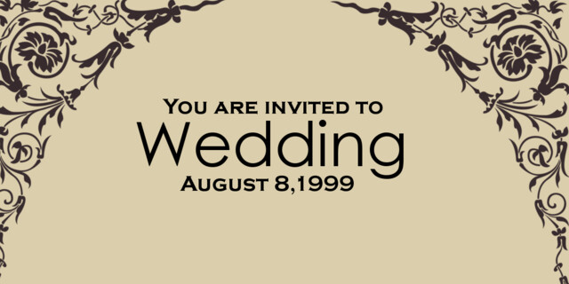 You Are Invited