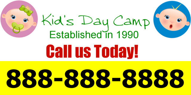 Day Camp Magnets