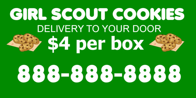 Girl Scout Cookies Magnets