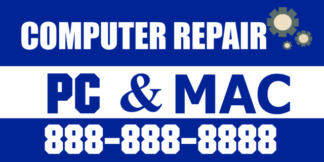 Computer repair. Car Magnets