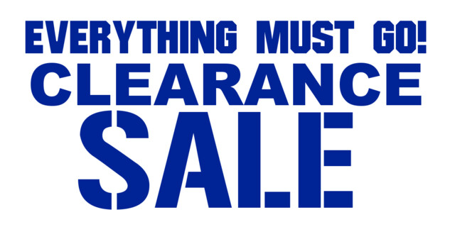 Everything Must Go!