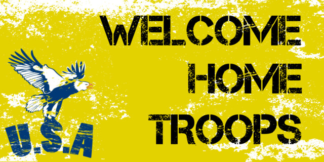 Troops Welcome